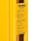 Global Industrial Steel Ladder Safety Post, Yellow Powder Coated 713158 - alternate 2